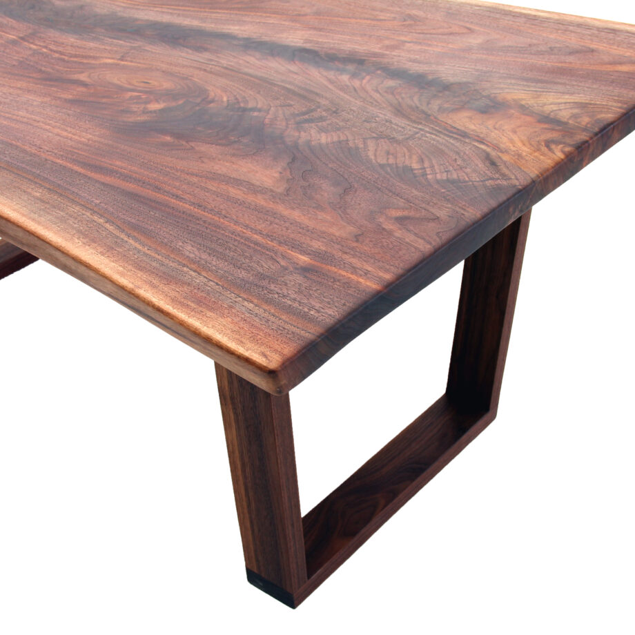 Live Edge Coffee Table Walnut 48x32